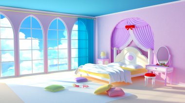 Princess room clipart