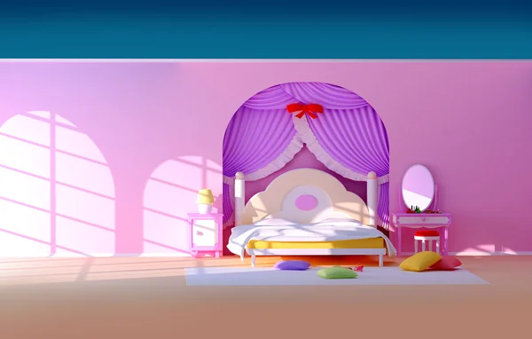 Prinsessan rummet — Stockfoto