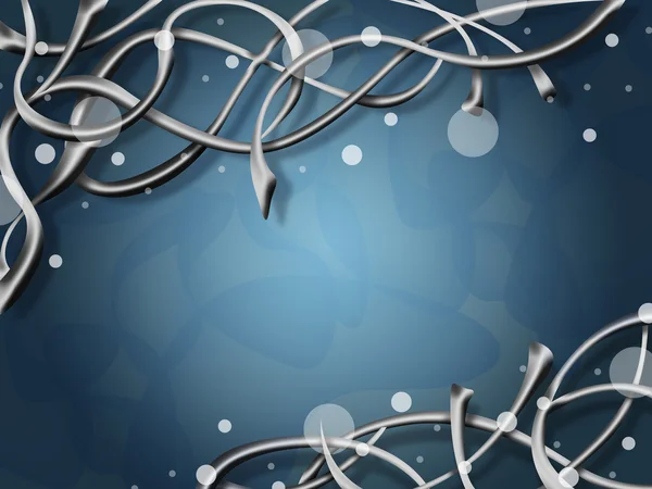 Blue Christmas background — Stock Photo, Image