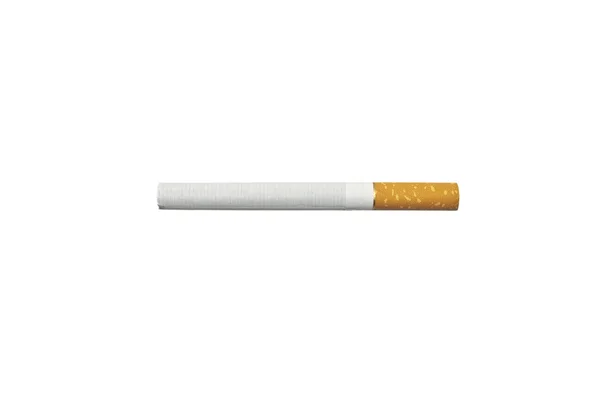 Zigarette isoliert auf weiß — Stockfoto