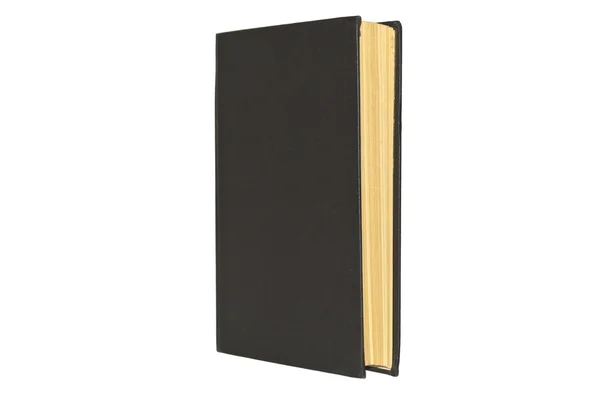 stock image Black book isolated on white