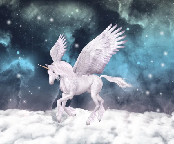 Wunderbarer Pegasus — Stockfoto