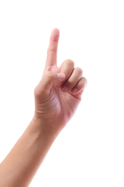 El işaret parmağı — Stok fotoğraf