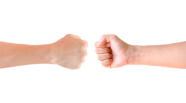 Fist hand isolated — Stock Photo, Image
