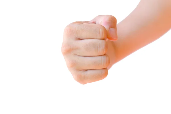Fist hand isolated — Stock Photo, Image