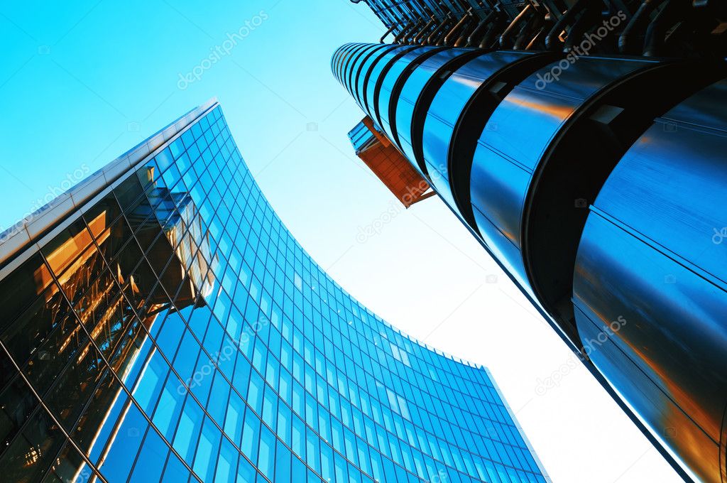 Modern Office Buildings in London