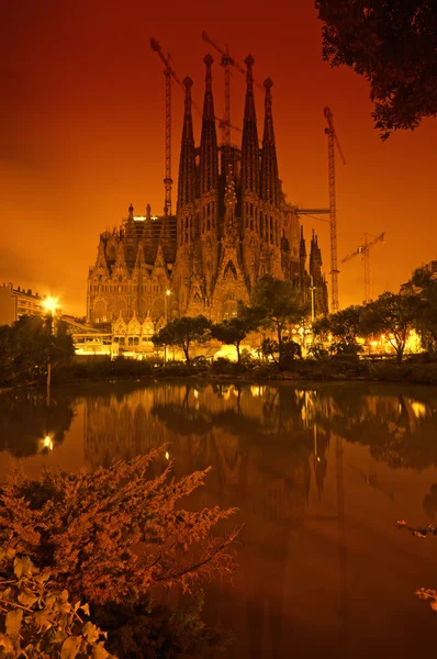 Sagrada familia, barcelona - Hiszpania — Zdjęcie stockowe