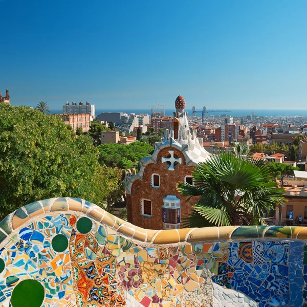 Park Guell, Barcelona - Espanha — Fotografia de Stock