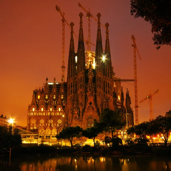 Sagrada Familia, Barcelona - Hiszpania — Zdjęcie stockowe