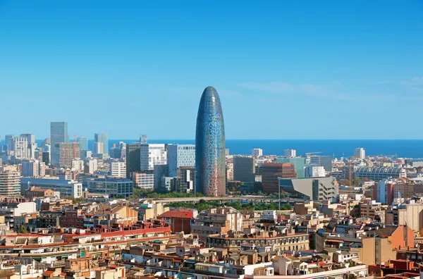 Barcelonas Finanzviertel — Stockfoto