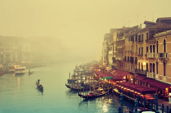 A Grand canal, Velence - Olaszország — Stock Fotó