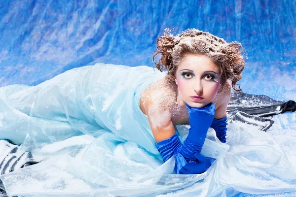 美しい雪の女王 — ストック写真