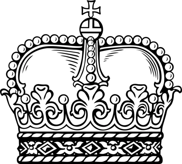 Корона ізольовані — стоковий вектор