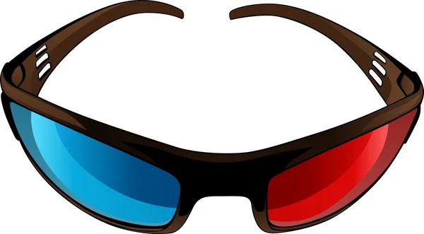 Óculos 3D — Vetor de Stock