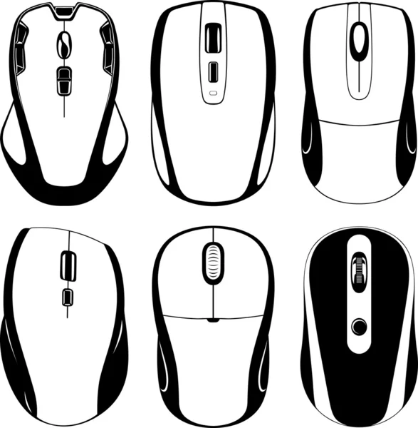 Mouse per computer — Vettoriale Stock