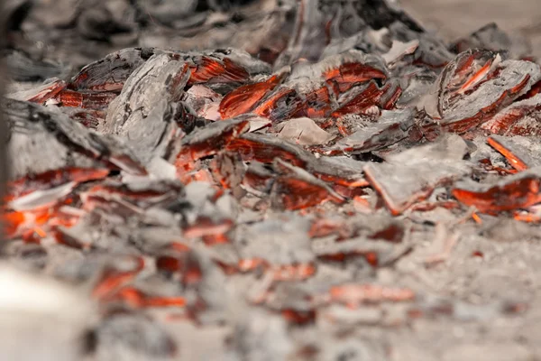 Stock image Chimney with fire burning