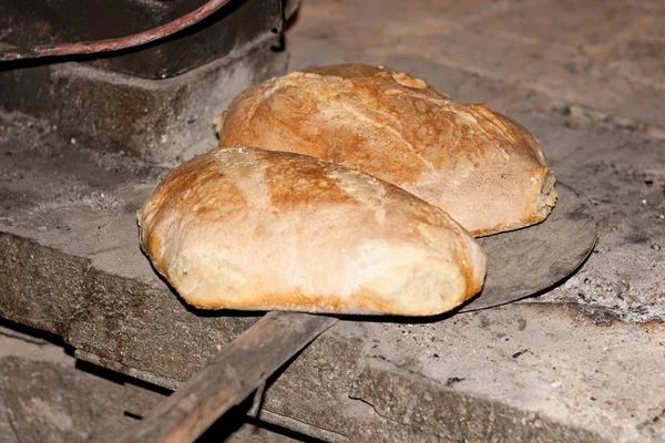 Frissen sült kenyér, pirítós — Stock Fotó