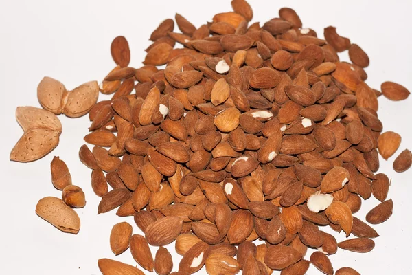 stock image Almonds without their shells