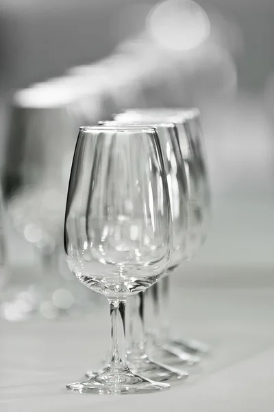 stock image Several spanish glasses called catavinos