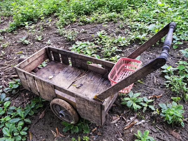 Wooden Cart — Stock Photo, Image