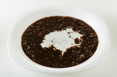 Chocolate Rice Porridge clipart