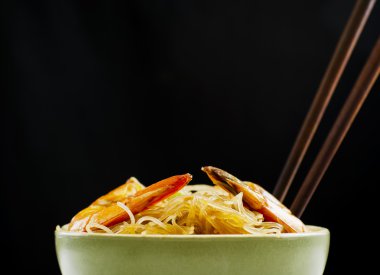 Pansit in Bowl clipart
