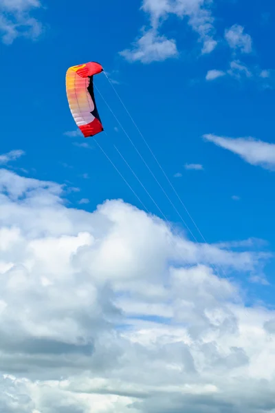 Foilkite high in the air — Stock Photo, Image