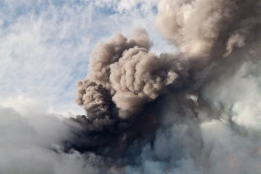 Etna Dağı 'nın patlaması