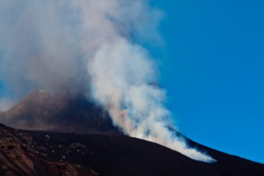 Etna Dağı 'nın patlaması