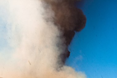 Etna Dağı 'nın patlaması