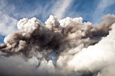 Etna Dağı 'nın patlaması