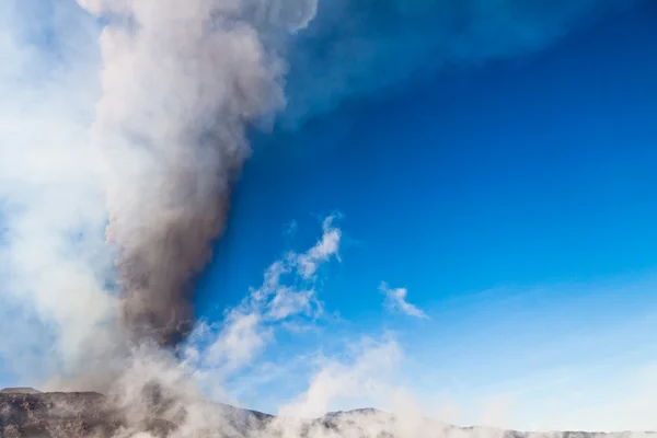 stock image Eruption of Mount Etna