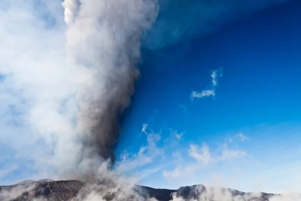 Uitbarsting van de Etna — Stockfoto