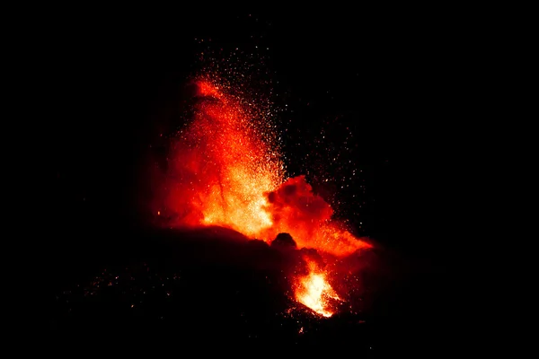 Éruption du mont Etna — Photo