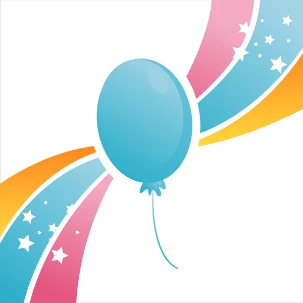 Φόντο μπαλόνι γενεθλίων — Διανυσματικό Αρχείο