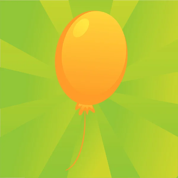 День рождения воздушного шара — стоковый вектор