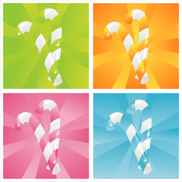 Milieux de bonbons colorés — Image vectorielle
