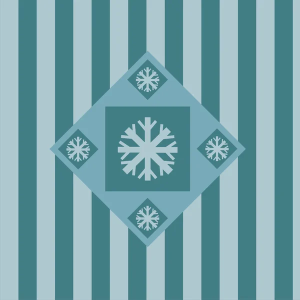 Fond de flocons de neige — Image vectorielle