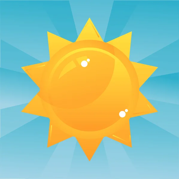 Contexte du soleil — Image vectorielle
