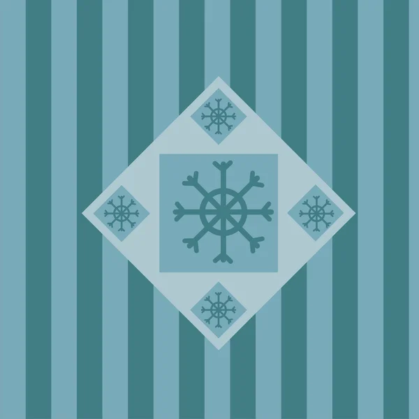 Snowflakes background — Stock Vector
