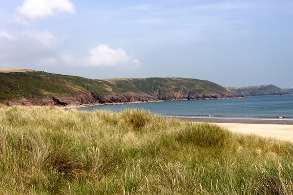 Plaża Pembrokeshire — Zdjęcie stockowe