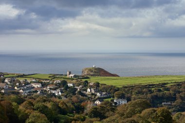 cornwall'ın küçük bir köyünde