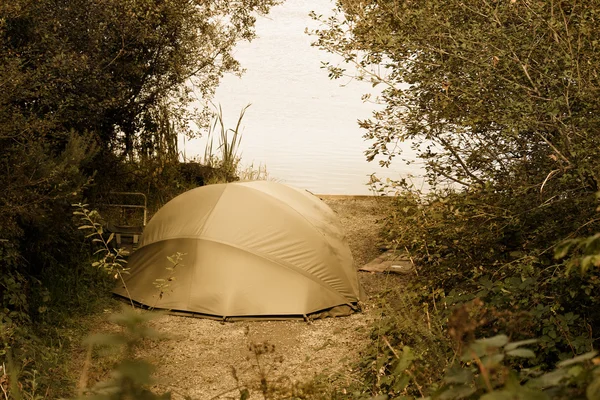 Balıkçılık çadır — Stok fotoğraf