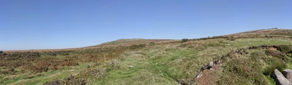 Panorama-view van dartmoor — Stockfoto