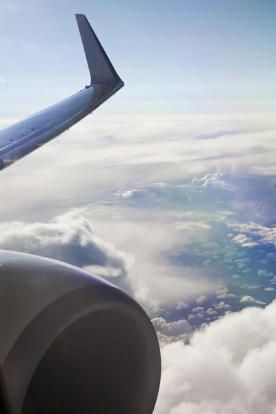 Stock image On the wings towards the world