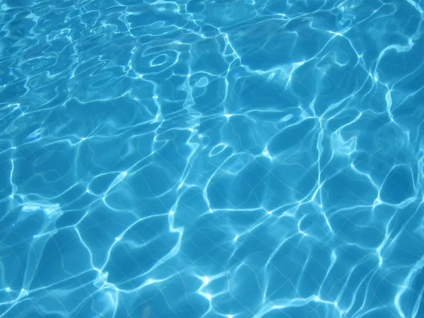 stock image Photo of the pool water blue