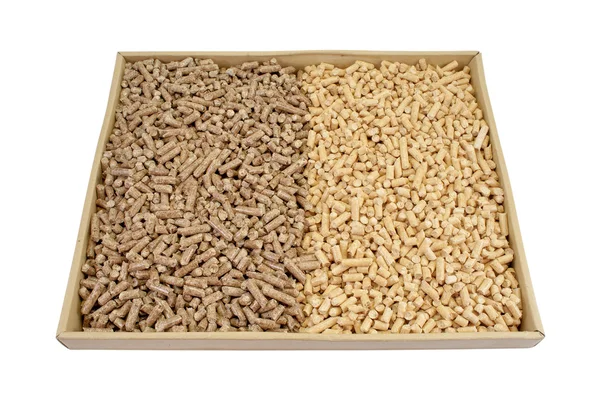 Wood pellets. — Stock Photo, Image