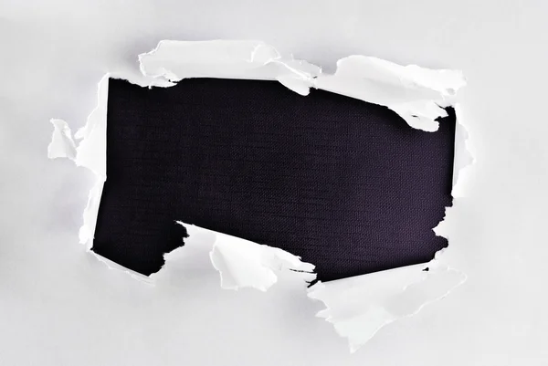 Buraco de papel inovador . — Fotografia de Stock