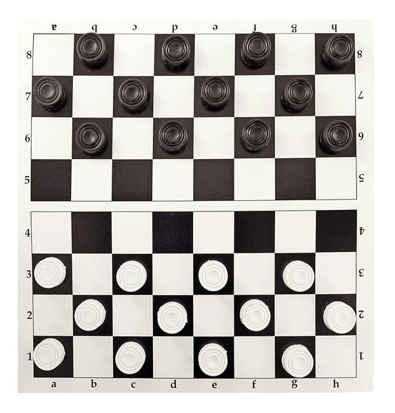 Checkers game. — Stock Photo, Image