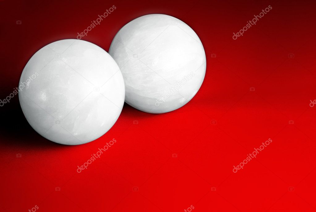 Two balls.